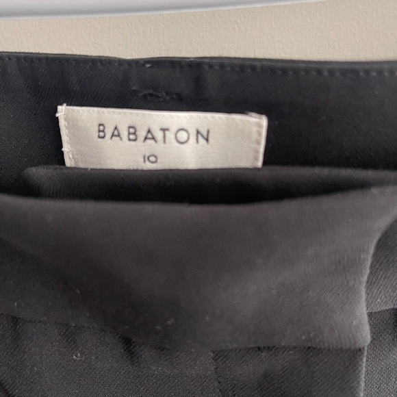 Babaton Classic Black Dress Pant Size 10 - Picture 4 of 6